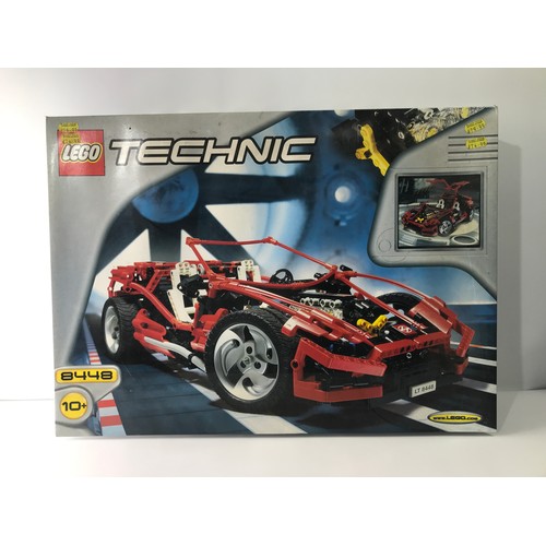 147 - Lego Technic 8448 Super Street Sensation Car Built with Box, First released in 1999, Appears Complet... 