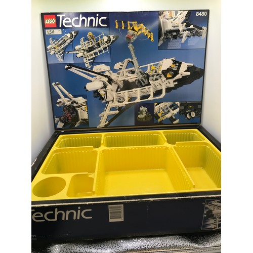 148 - Lego Technic 8480 Space Shuttle Built with Box, First released in 1996, Appears Complete, Includes I... 