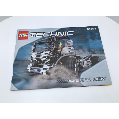 144 - Lego Technic 8458-1 Silver Champion Built with Box, First released in 2000, Appears Complete (except... 