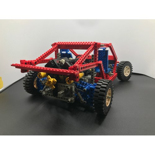 151 - Lego Technic 8865 Test Car Built with Box, First released in 1988, Appears Complete, Includes Instru... 