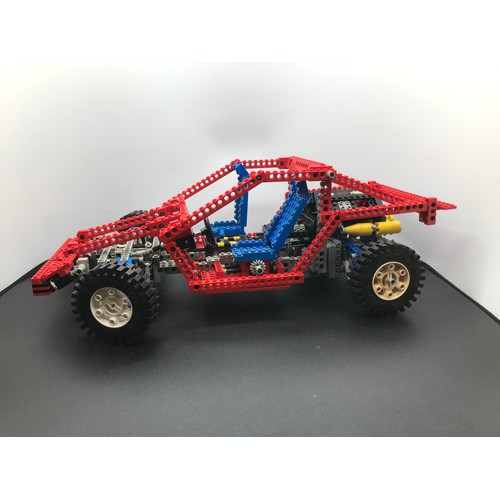 151 - Lego Technic 8865 Test Car Built with Box, First released in 1988, Appears Complete, Includes Instru... 