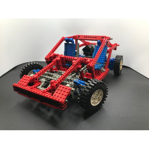 151 - Lego Technic 8865 Test Car Built with Box, First released in 1988, Appears Complete, Includes Instru... 