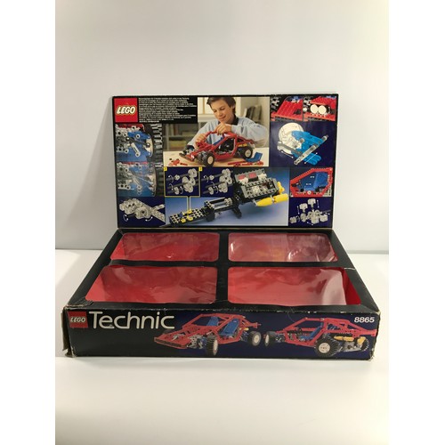 151 - Lego Technic 8865 Test Car Built with Box, First released in 1988, Appears Complete, Includes Instru... 