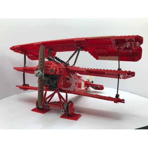 165 - Lego Creator Expert 10024 Red Baron Built with Box, First released in 2002, Appears Complete, Includ... 