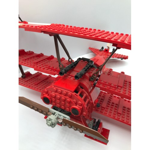 165 - Lego Creator Expert 10024 Red Baron Built with Box, First released in 2002, Appears Complete, Includ... 