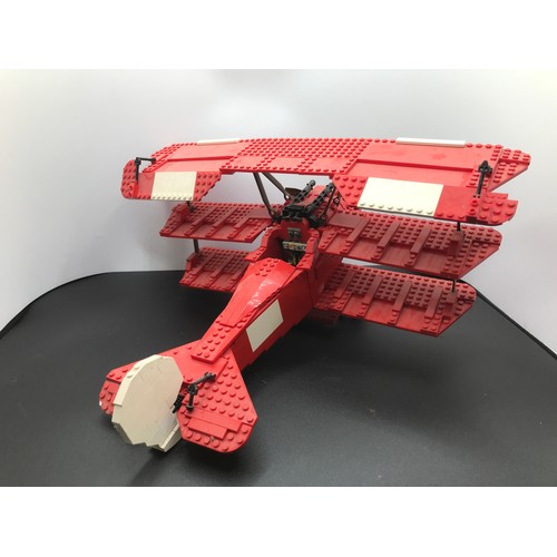 165 - Lego Creator Expert 10024 Red Baron Built with Box, First released in 2002, Appears Complete, Includ... 