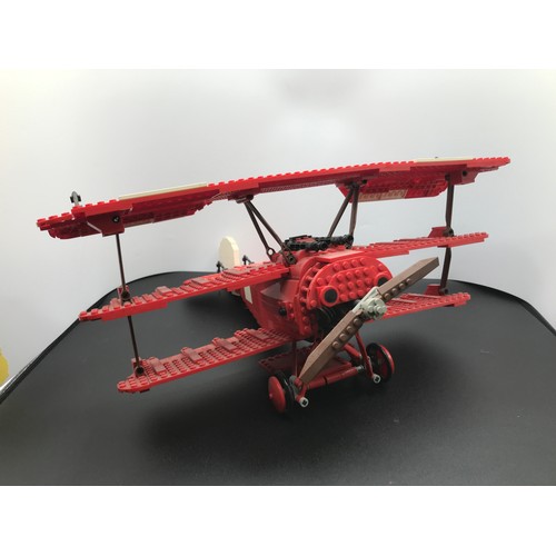 165 - Lego Creator Expert 10024 Red Baron Built with Box, First released in 2002, Appears Complete, Includ... 