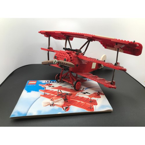 165 - Lego Creator Expert 10024 Red Baron Built with Box, First released in 2002, Appears Complete, Includ... 