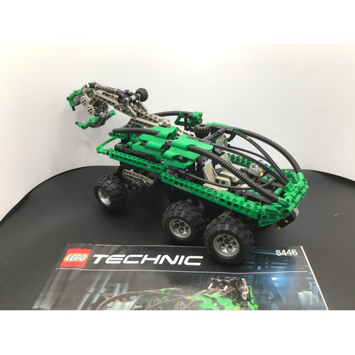 152 - Lego Technic 8446 Crane Truck Built with Box, First released in 1999, Appears Complete, Includes Ins... 