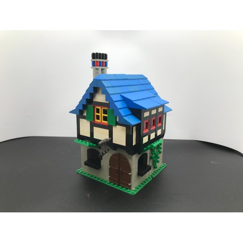 168 - Lego 3739 Blacksmith Shop Built with Box, Schmiedewerkstatt, First released in 2002, The first set i... 