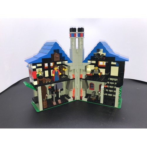 168 - Lego 3739 Blacksmith Shop Built with Box, Schmiedewerkstatt, First released in 2002, The first set i... 