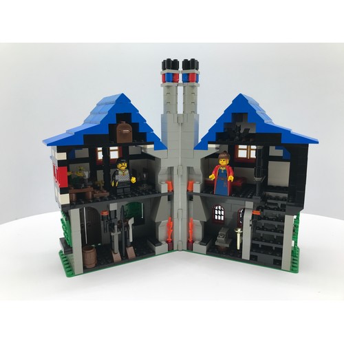 168 - Lego 3739 Blacksmith Shop Built with Box, Schmiedewerkstatt, First released in 2002, The first set i... 