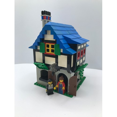 168 - Lego 3739 Blacksmith Shop Built with Box, Schmiedewerkstatt, First released in 2002, The first set i... 