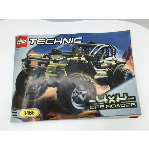 153 - Lego Technic 8466 4x4 Off-Roader Built with Box, First released in 2001, Appears Complete, Includes ... 