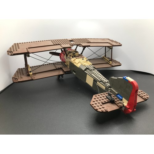 166 - Lego 3451 Sopwith Camel Aircraft Built with Box, First released in 2001, Appears Complete, Includes ... 