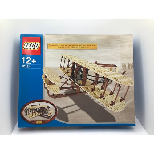 167 - Lego 10124 Wright Flyer Aircraft Built with Box, First released in 2003, Appears Complete, Includes ... 