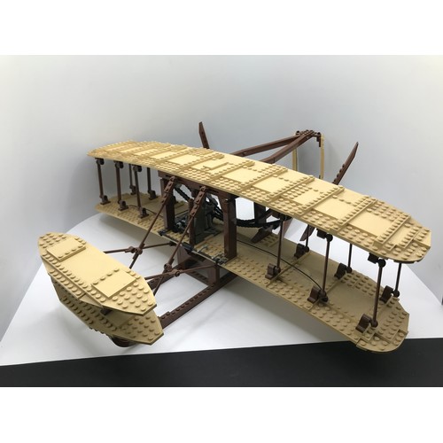 167 - Lego 10124 Wright Flyer Aircraft Built with Box, First released in 2003, Appears Complete, Includes ... 