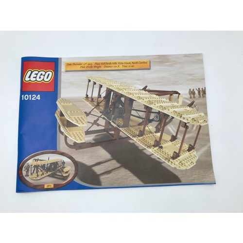 167 - Lego 10124 Wright Flyer Aircraft Built with Box, First released in 2003, Appears Complete, Includes ... 