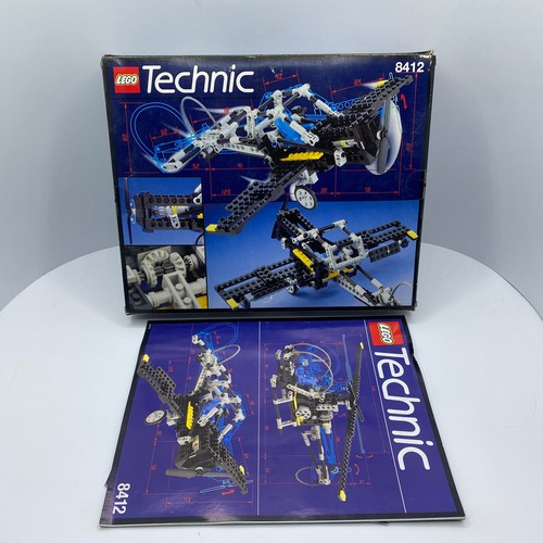 157 - Five Lego Technic Sets with their Box, Technic 8836 Sky Ranger, Technic 8444 Air Enforcer, Technic 8... 