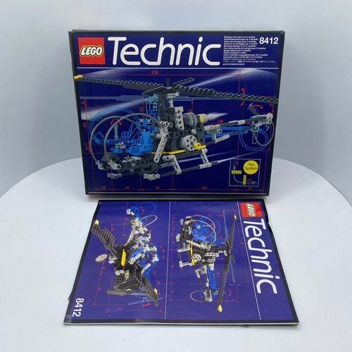 157 - Five Lego Technic Sets with their Box, Technic 8836 Sky Ranger, Technic 8444 Air Enforcer, Technic 8... 