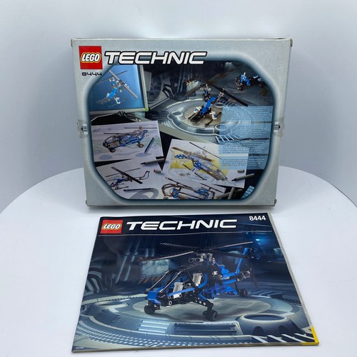 157 - Five Lego Technic Sets with their Box, Technic 8836 Sky Ranger, Technic 8444 Air Enforcer, Technic 8... 