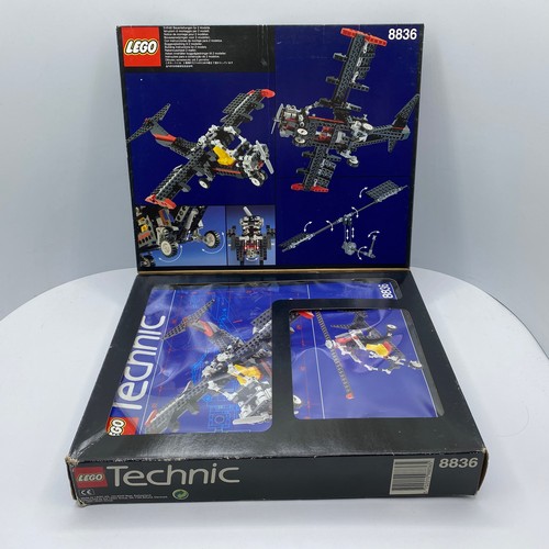 157 - Five Lego Technic Sets with their Box, Technic 8836 Sky Ranger, Technic 8444 Air Enforcer, Technic 8... 