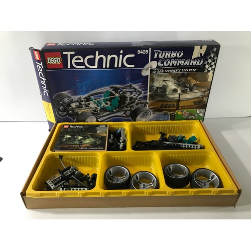 158 - Lego Technic 8428 Red Hot Machine with Box, First released in 1998, Assured Complete but Unchecked, ... 