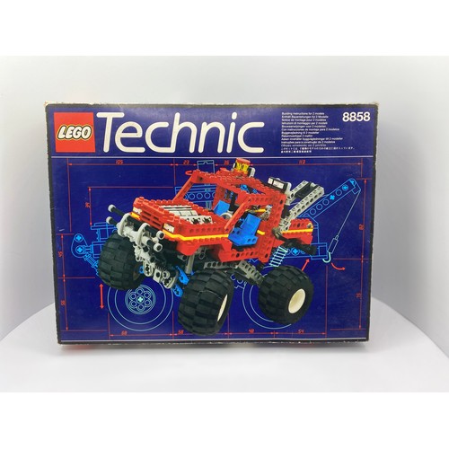 159 - Lego Technic 8858 Rebel Wrecker with Box, First released in 1994, Assured Complete but Unchecked, In... 