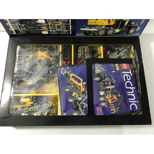 161 - Lego Technic 8868 Air Tech Claw Rig with Box, aka Technic Truck with Compress and Pneumatic System, ... 