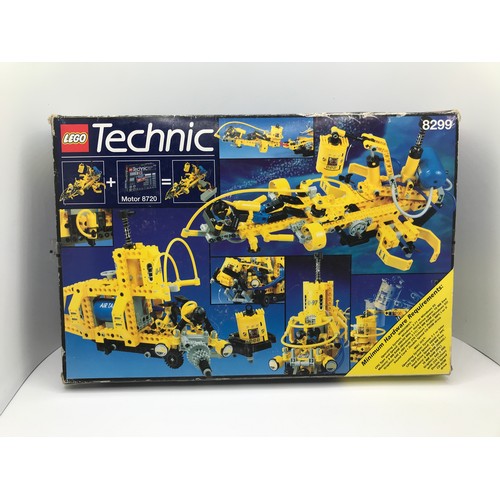 162 - Lego Technic 8299 Search Sub with Box, First released in 1997, Assured Complete but Unchecked, Inclu... 