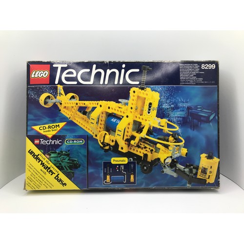 162 - Lego Technic 8299 Search Sub with Box, First released in 1997, Assured Complete but Unchecked, Inclu... 