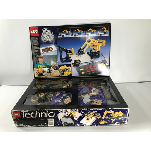 163 - Lego Technic 8094 Control Center with Box, First released in 1990, Assured Complete but Unchecked no... 