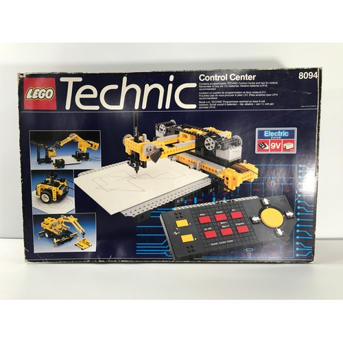 163 - Lego Technic 8094 Control Center with Box, First released in 1990, Assured Complete but Unchecked no... 