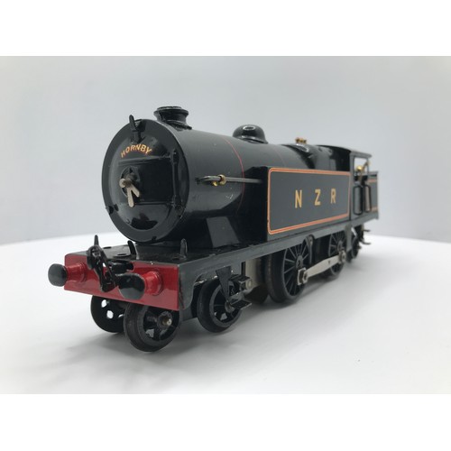 214 - Hornby 0 Gauge Early E2/6 special Tank Locomotive NZR, 6-Volt 3-rail electric – Boxed, Black lined R... 