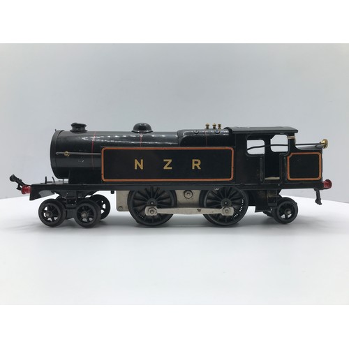 214 - Hornby 0 Gauge Early E2/6 special Tank Locomotive NZR, 6-Volt 3-rail electric – Boxed, Black lined R... 