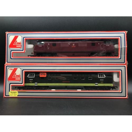 268 - Two Lima Diesel Locos OO Gauge both Tested Runners  
Lima 205128 Class 42 Warship BR Maroon D838 Rap... 