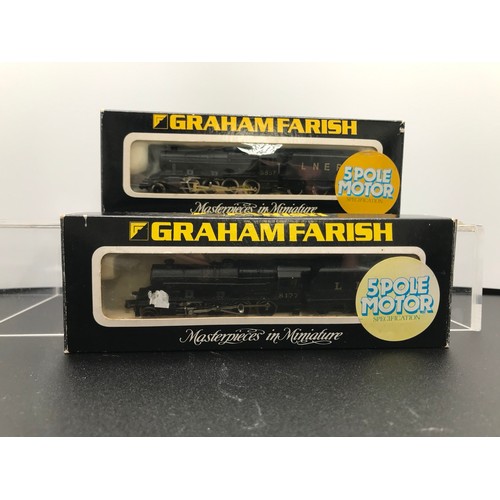 359 - Two Graham Farish 'N Gauge' Steam Locomotives, Tested Runners, Graham Farish 1901 Class 8F LMS #8177... 