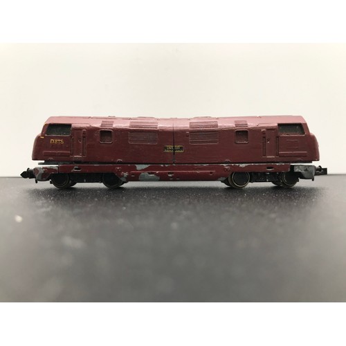 360 - A Hornby Minitrix 'N Gauge' Diesel Locomotive, Tested Runner, Minitrix N.206 Class 42 Warship, Bi-di... 