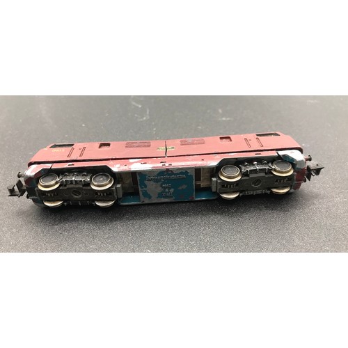 360 - A Hornby Minitrix 'N Gauge' Diesel Locomotive, Tested Runner, Minitrix N.206 Class 42 Warship, Bi-di... 