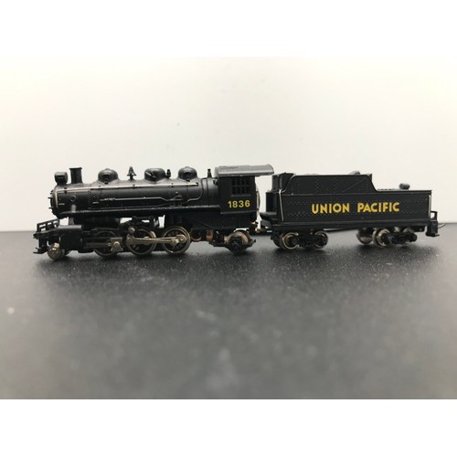 367 - Two Bachmann 'N gauge' American Steam Locomotives, Tested Runners, Bachmann 51-515-01 Prairie 2-6-2 ... 