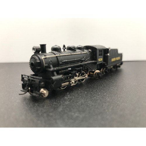 367 - Two Bachmann 'N gauge' American Steam Locomotives, Tested Runners, Bachmann 51-515-01 Prairie 2-6-2 ... 