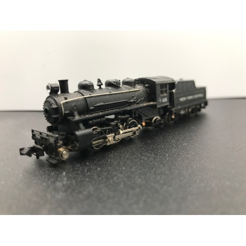 367 - Two Bachmann 'N gauge' American Steam Locomotives, Tested Runners, Bachmann 51-515-01 Prairie 2-6-2 ... 