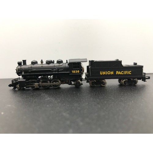 368 - Two Bachmann 'N gauge' American Steam Locomotives, Tested Runners, Bachmann 51551 Prairie 2-6-2 & Te... 