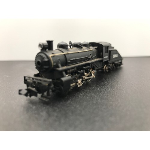 369 - Two Bachmann 'N gauge' American Steam Locomotives, Tested, Bachmann 51570 Prairie 2-6-2 & Tender New... 