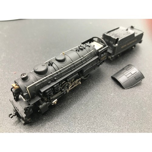 372 - Four Bachmann 'N gauge' American Steam Locomotives, Three Tested Runners, Four Bachmann 53060 Consol... 