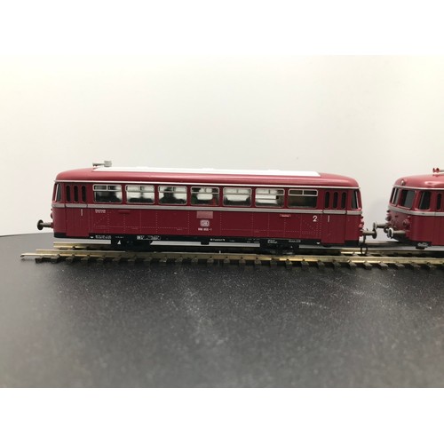 248 - Trix Powered Rail-car, twin cars HO Gauge, Tested Runner with bi-directional Lights, DB 798 724-1 an... 