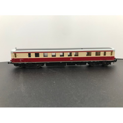 249 - Piko Verbrennungstriebwagen BR 185 HO Railcar, Tested non-Runner, Lights working, Box poor, Addition... 