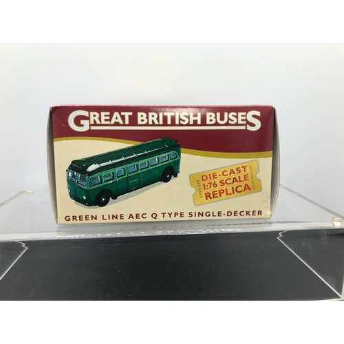 22 - Five 'Great British Buses' 1:76 scale including Sealed Blackpool Balloon Tram, Sealed West Riding Be... 