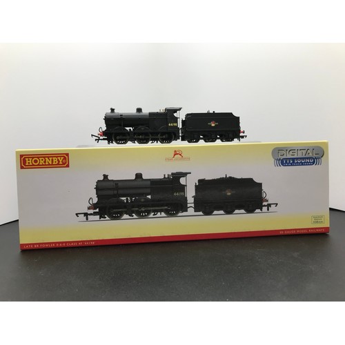 276 - Hornby R3460TTS BR (Late) Fowler 0-6-0 Class 4F Locomotive '44198' with Sound, DCC Fitted, Boxed - L... 