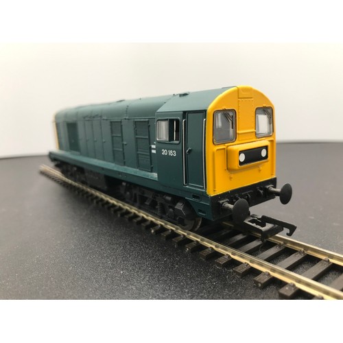 278 - Hornby R3394TTS BR Diesel Class 20 '20163' with TTS Sound (Decoder Fitted), Tested Runner, Boxed - L... 